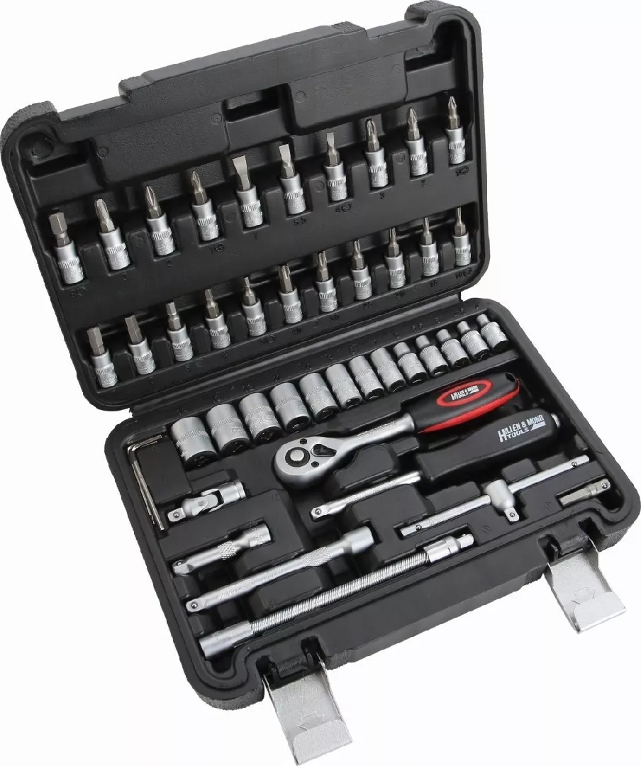Dedra tool set CrV socket wrenches