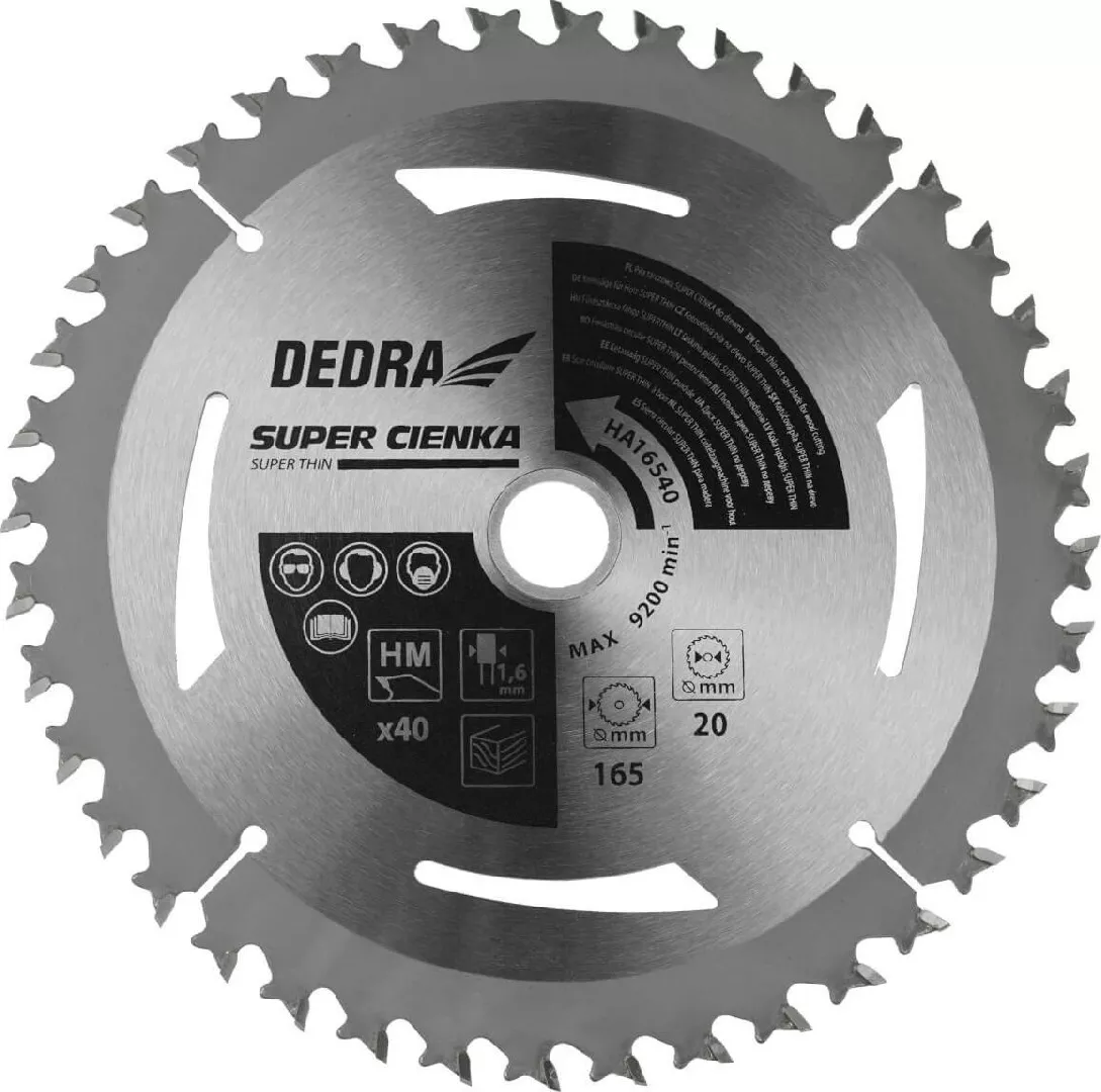 Dedra Piła tarczowa SUPER THIN do