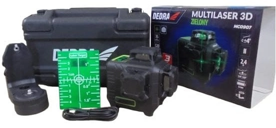 DEDRA MULTILASER 3D  GREEN  SHARP DIODES