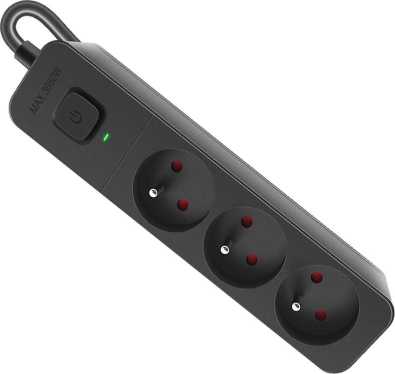 Defender SFS power strip 3 sockets
