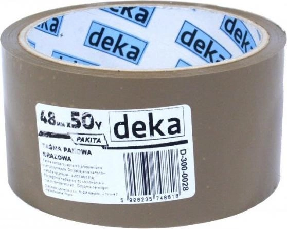 Deka TAŚMA PAKOWA PAKITA BRĄZOWA 48MM*50Y