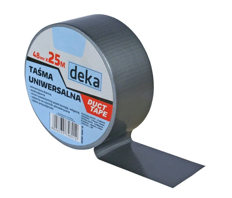 Deka Taśma uniwersalna DUCT TAPE SILVER