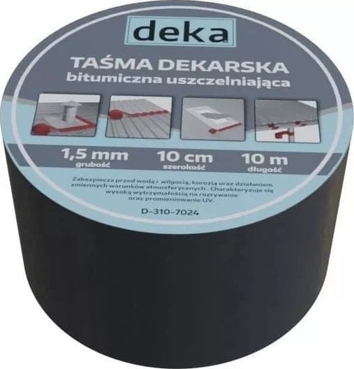 Blanket TAÅĂŃMA USZCZELNIAJÄĂĄCA DEKARSKA ALUBUTYL 10CM*10MB