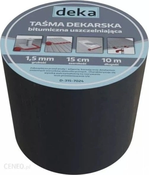 Deka ROOFING TAPE ALUBUTYL 15CM*10MB ANTHRACITE