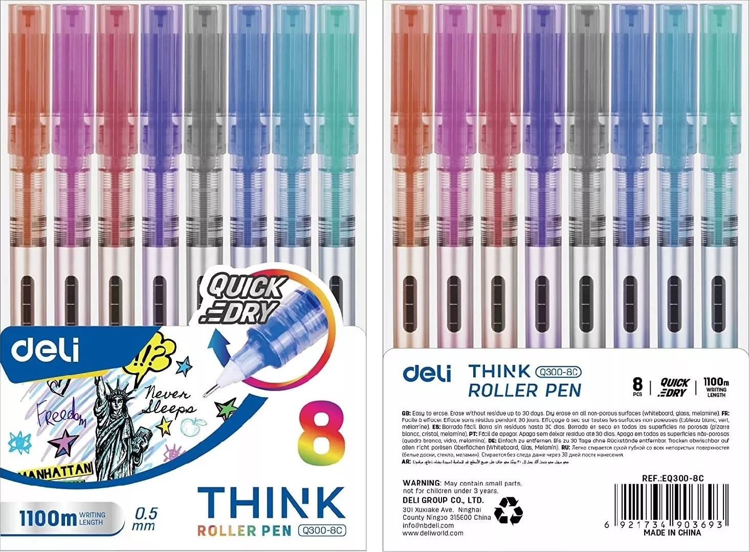 Deli Think ballpoint pen 0.5mm