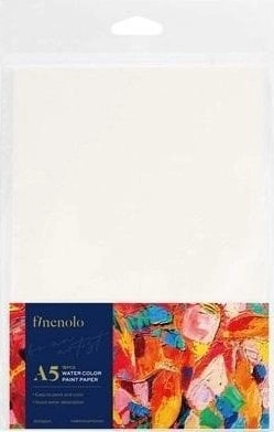 A5 watercolor paper 16pcs white DELI