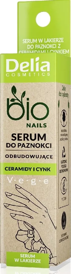 DELIA Bio Nails Odbudowujące serum do
