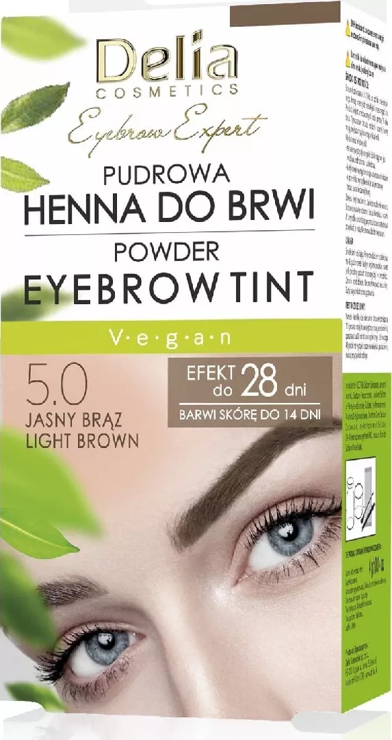 Delia DELIA Powdered eyebrow henna in