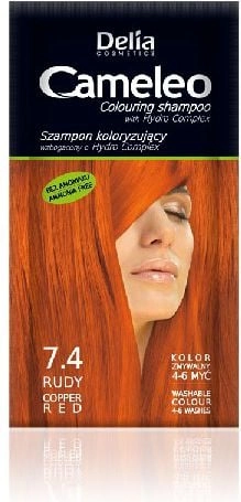 DELIA CAMELEO Color shampoo. 7.4