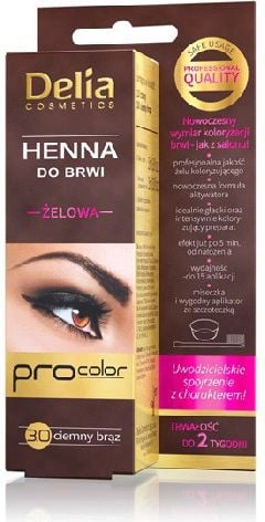 Delia Henna eyebrow gel 3.0