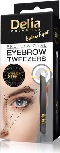 Delia Eyebrow Expert eyebrow tweezers 1