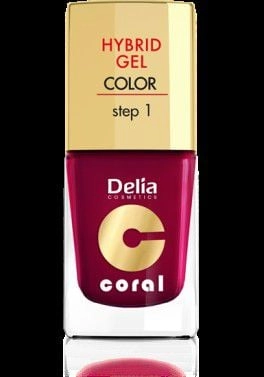 Delia Coral Hybrid Gel Nail enamel
