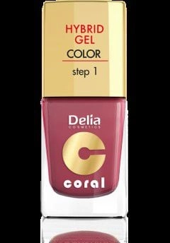 Delia Cosmetics Coral Hybrid Gel Emalia