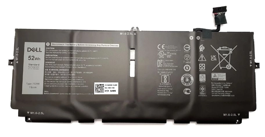Bateria Dell Battery  52WHR  4 Cell