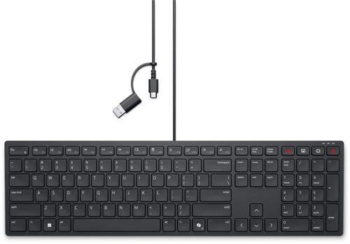 Dell Melna vadu tastatūra