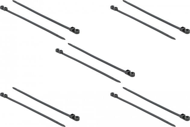 Delock cable ties with fastening eyelet