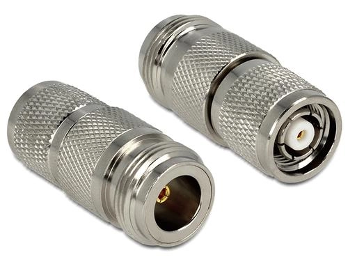 Delock adapter N female  RP-TNC male