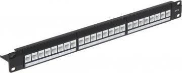 Delta Patch panel 19" 1U 24x