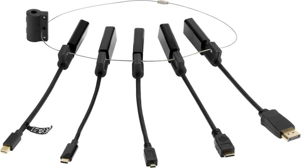 Modulinis HDMI adapterių rinkinys DELTACO USB-