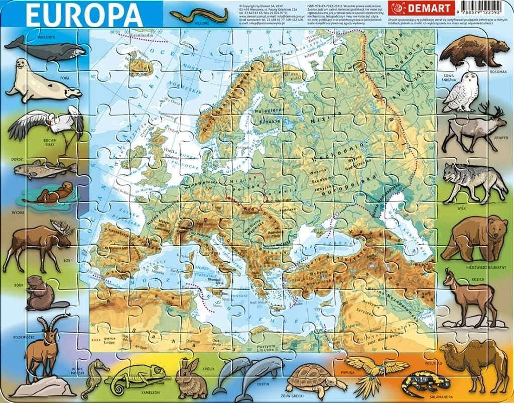 Demart Frame puzzle - Physical Europe