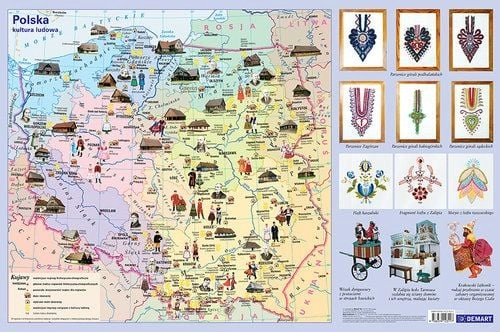 Demart Polish folk culture. Desk pad
