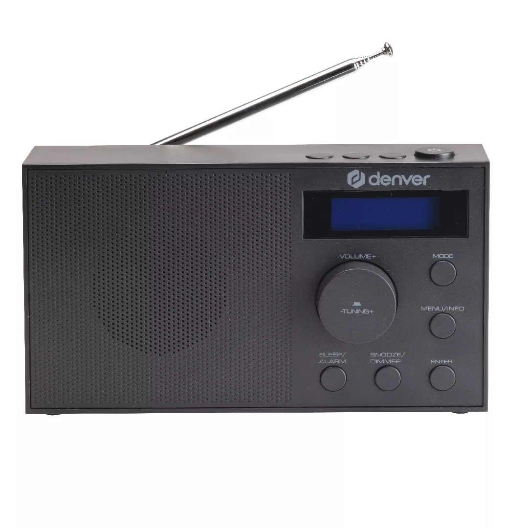 Kompaktowe radio Denver DAB-51B czarne 111111000620