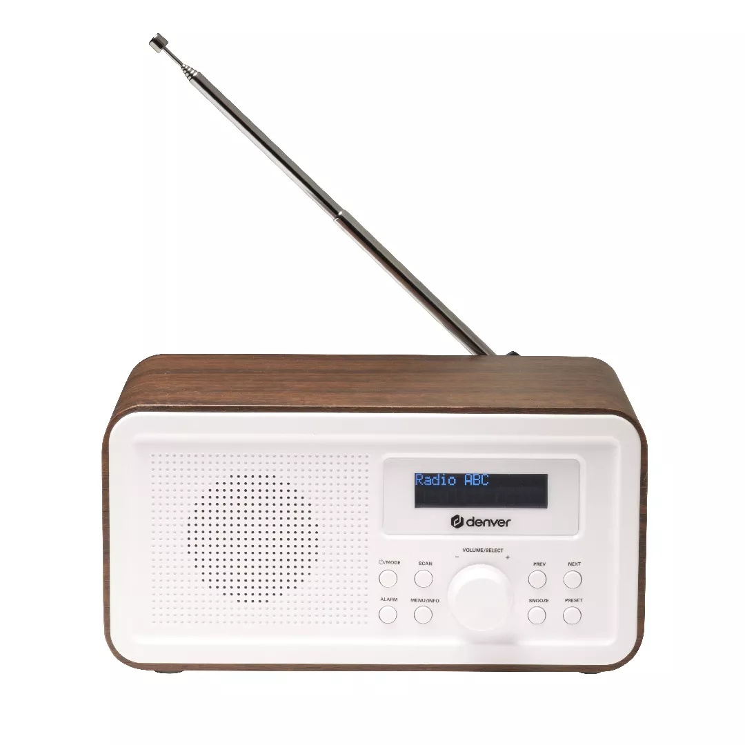 Radio DAB+/FM Denver DAB-30DW dark wood