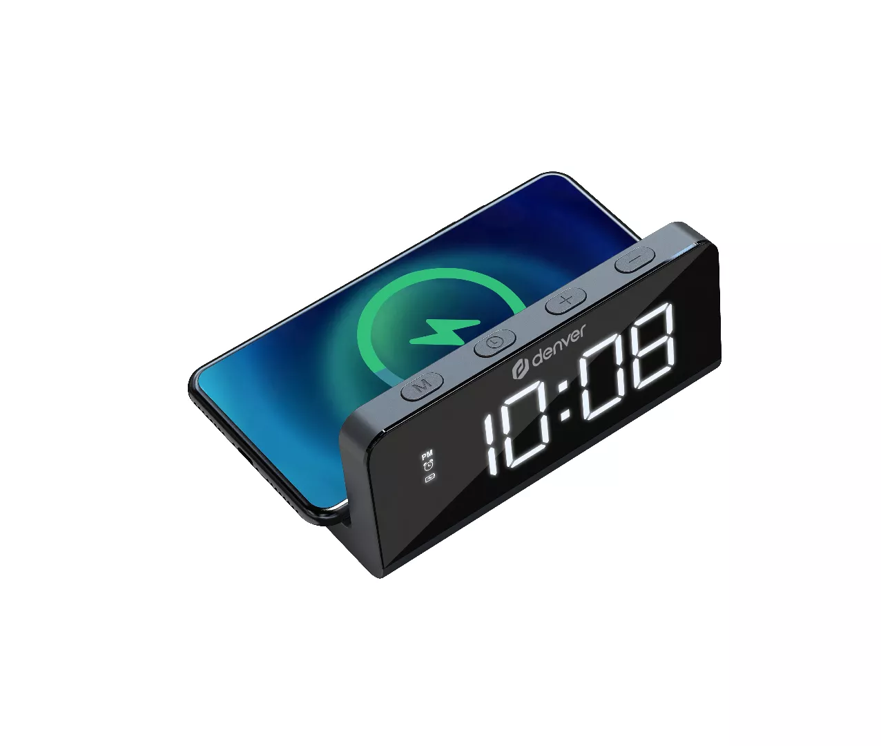 Denver radio alarm clock with wireless