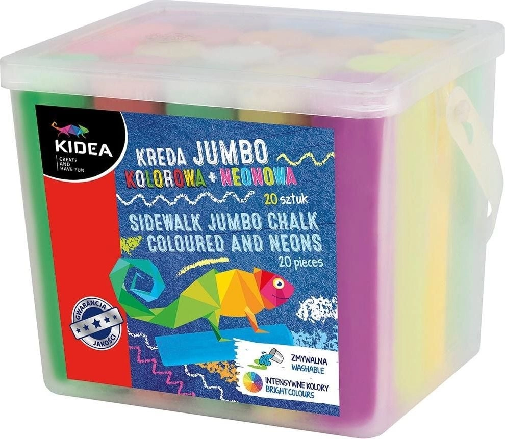 Derform Colored + neon chalk Jumbo