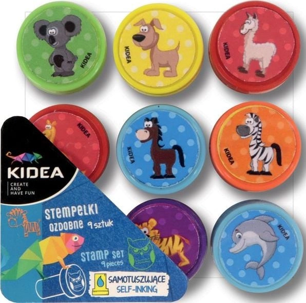 Derform Decorative stamps B 9 pcs