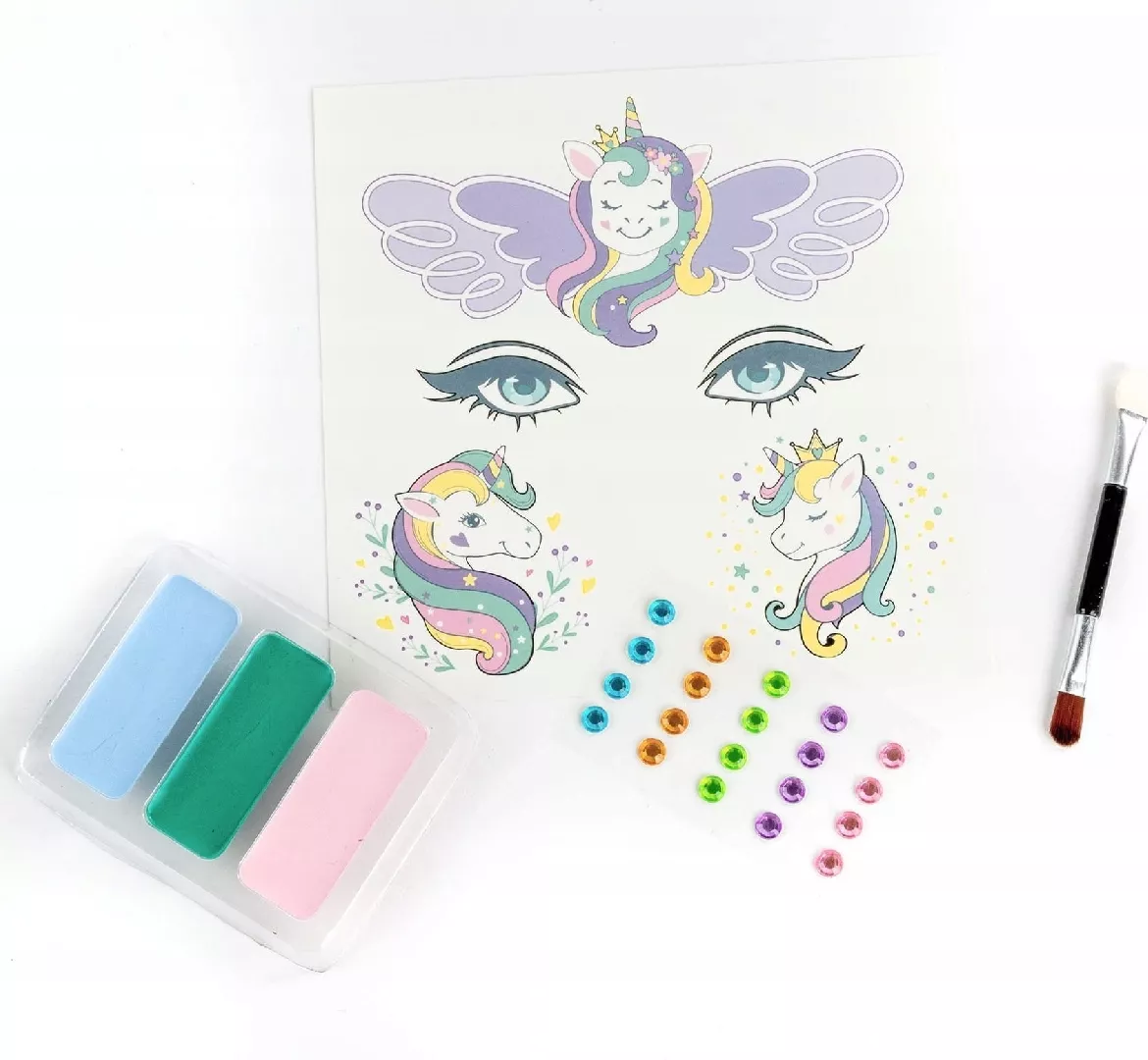 Derform FACE PAINTS 3 COL AKC
