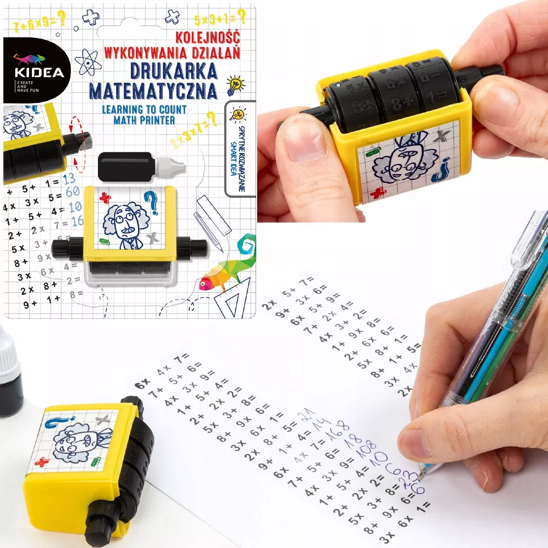 Derform inkjet printer MATHEMATICAL PRINTER SEQUENCE