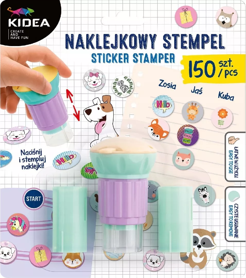 Derform STEMPEL Z NAKLJ MIX 150SZT