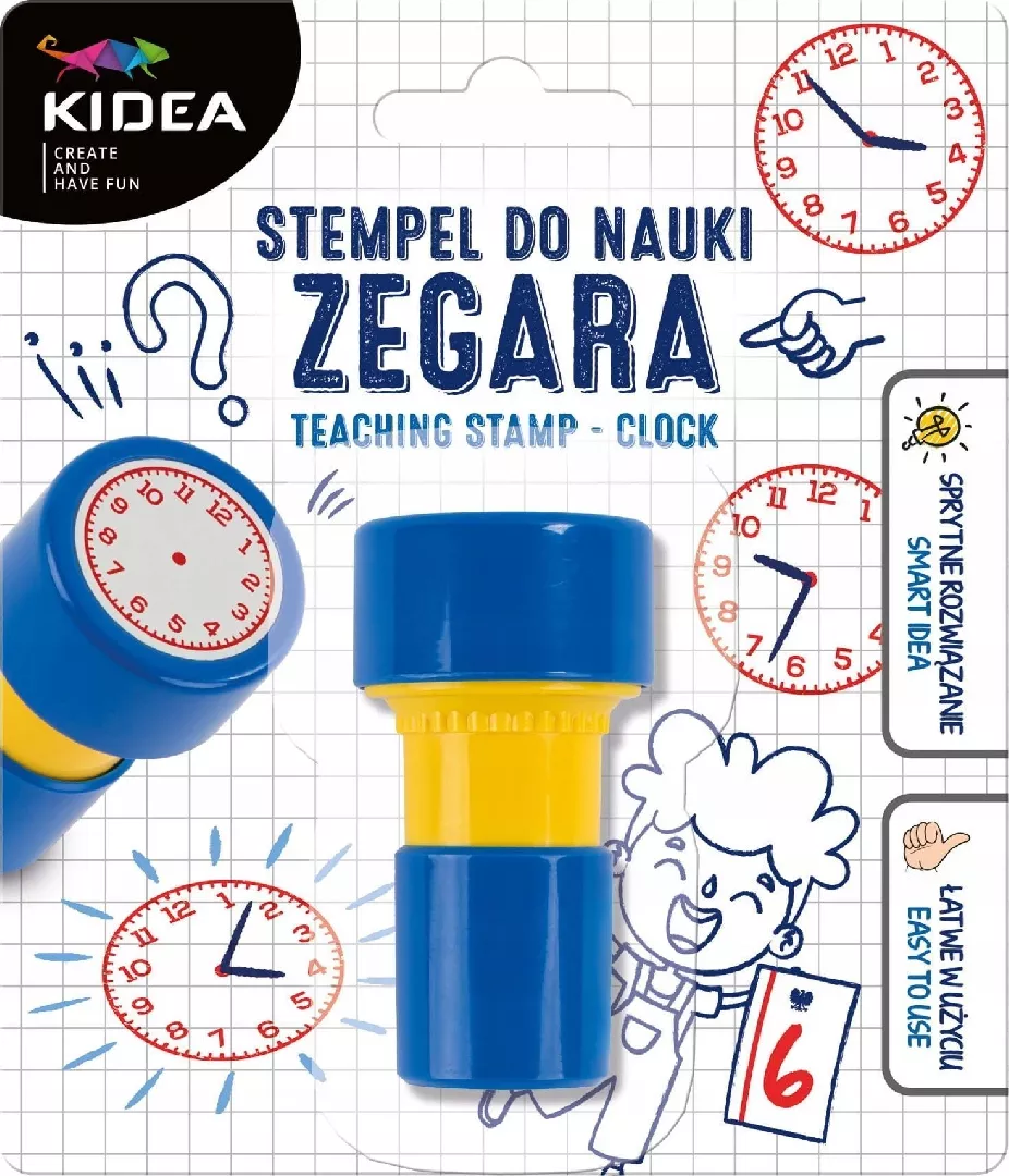 Stempel do nauki zegara MEMBER SNZKA