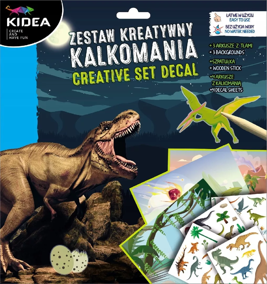 Creative set - A Kidea Dinosaurs