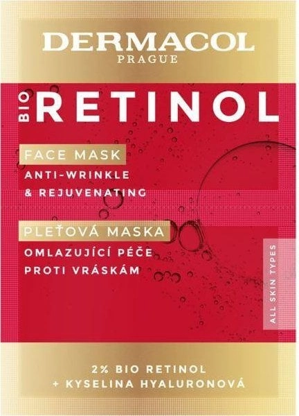 Dermacol Bio Retinol Face Mask 2x