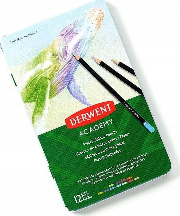 Derwent Derwent crayons pastels 12 powder