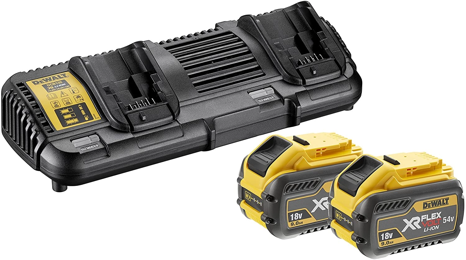 Dewalt DEWALT.ZESTAW FLEXVOLT 2x9.0Ah