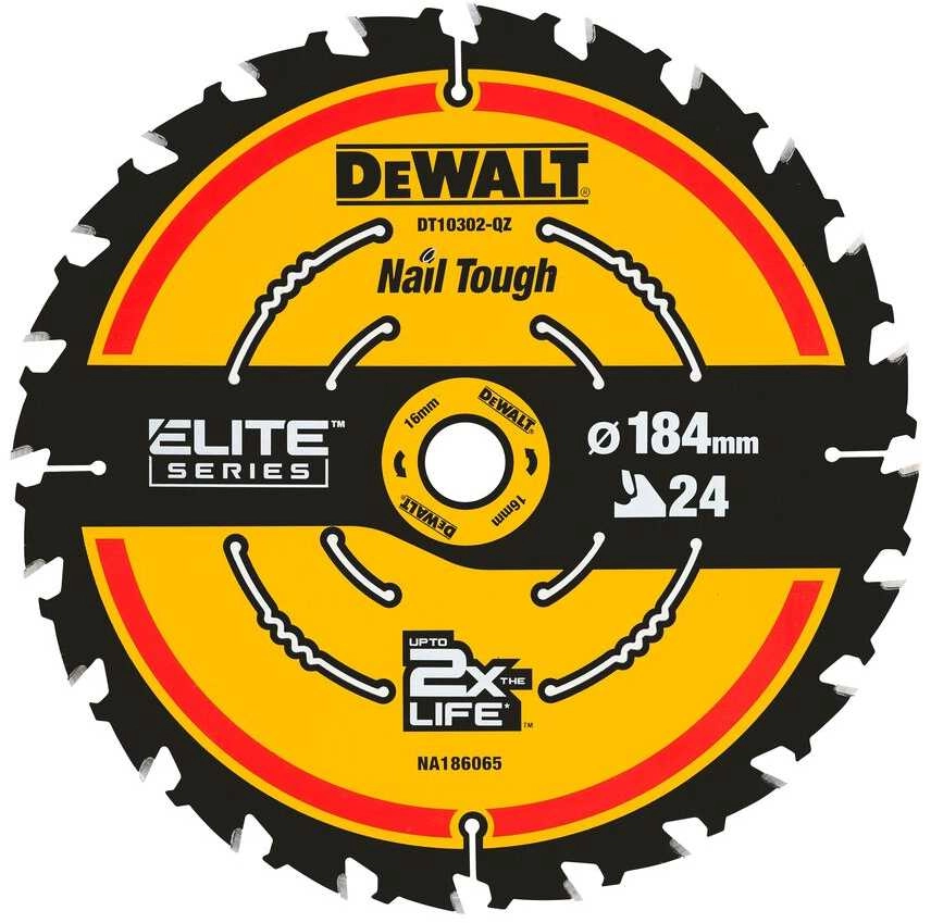 Dewalt DEWALT SAW BLADE.184x20mmx24z ELITE