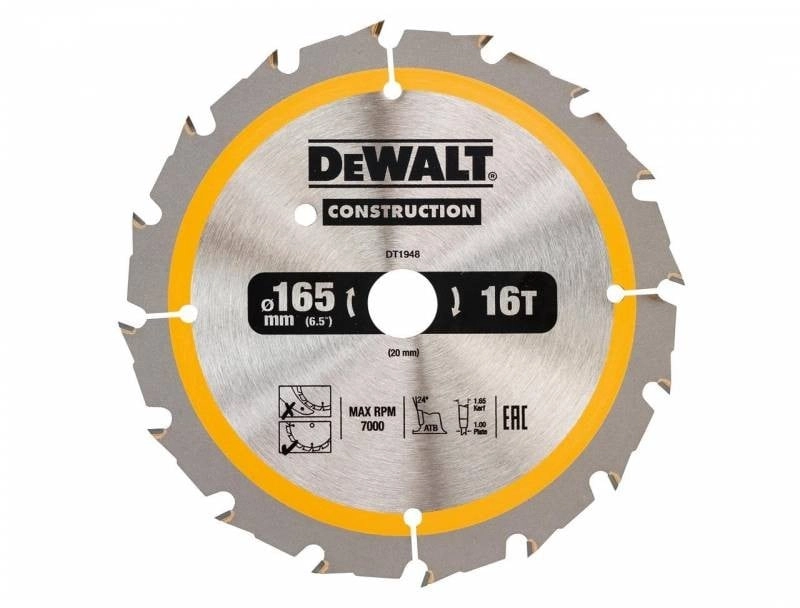 Dewalt Circular saw 160x20mmx18z - DT1931-QZ
