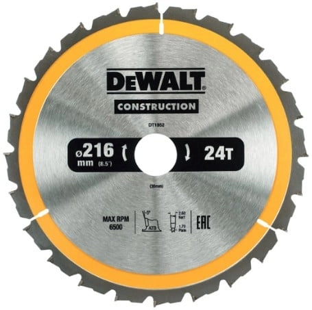Dewalt Shield saw 160x20mmx30z - DT1932-QZ