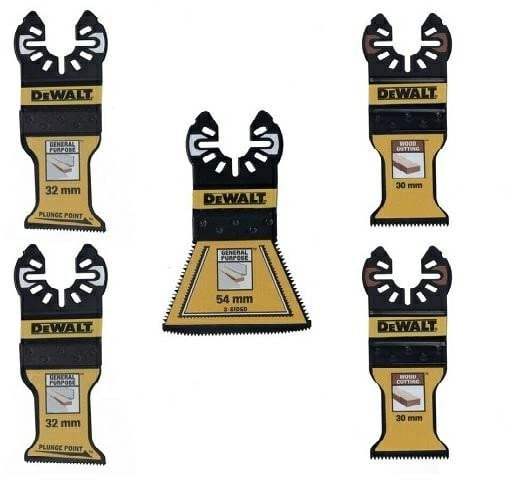 DEWALT MT 5-PIECE SAW BLADE SET