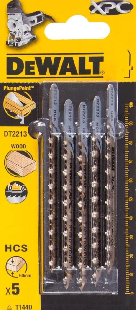 Dewalt XPC Saw Blades T-handle 5pcs