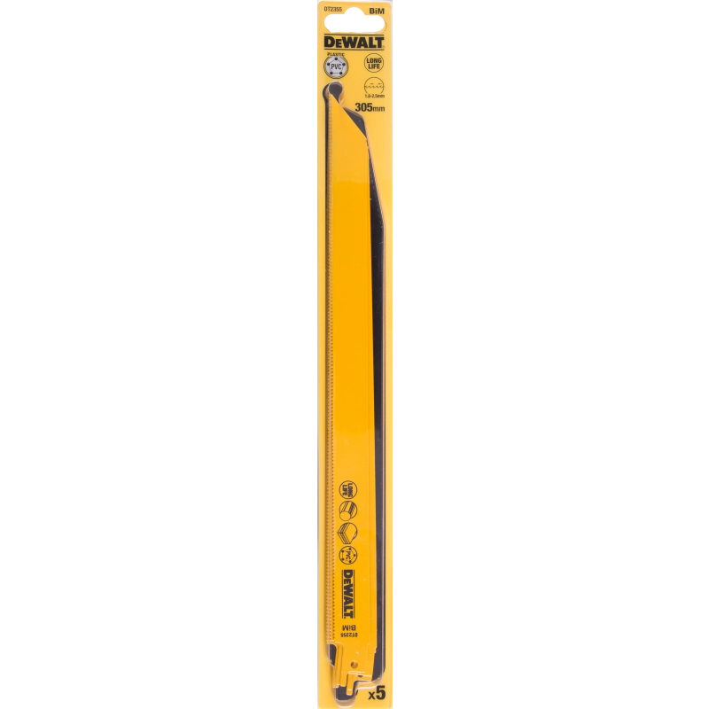 Dewalt 305mm BIM reciprocating saw blades