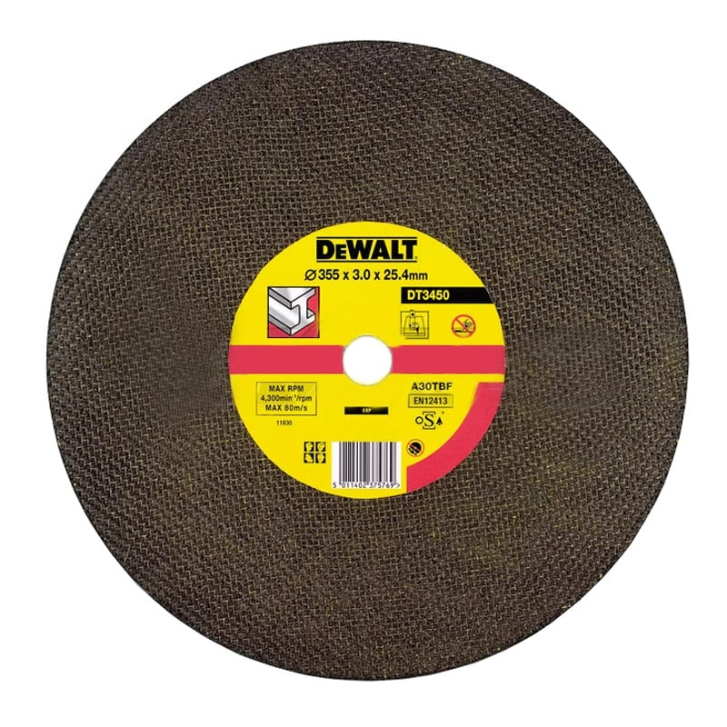 Dewalt Metal cutting disc 355xx25.4x3