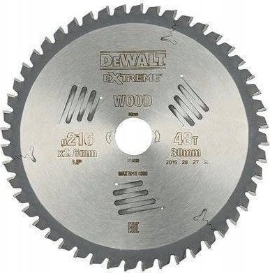 Dewalt Saw blade 216x30x2.6mm 48z