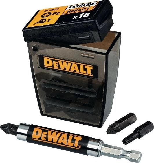 Dewalt set of impact bits 1/4``