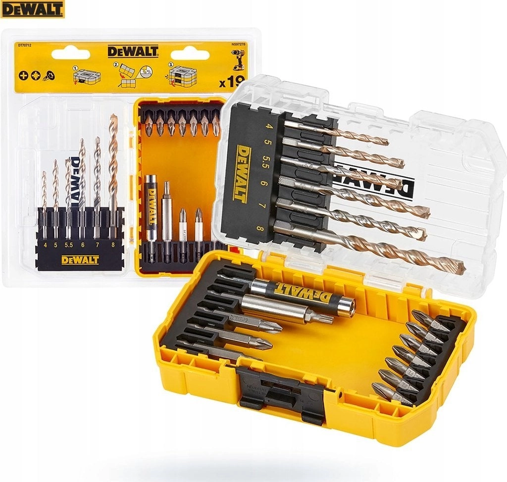 Dewalt drill bit 13pcs  extreme wall