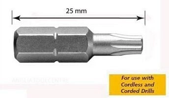 Dewalt końcówki wkrętarskie Torx 25mm T20