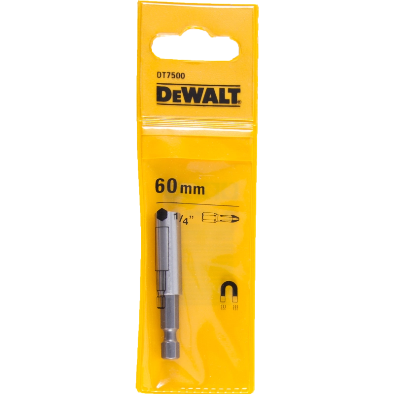Dewalt Magnetic holder 60mm 1/4`` DT7500